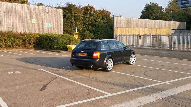 Audi S4 avant 4.2 V8 Milltek exhaust - drive away смотреть онлайн