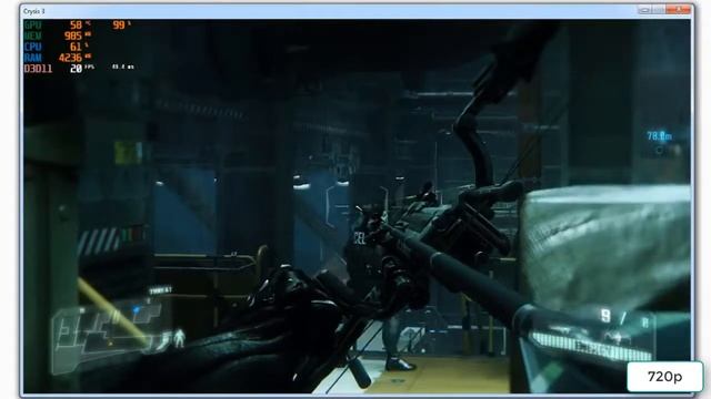 Crysis 3 on Quadro 600 Benchmark смотреть онлайн