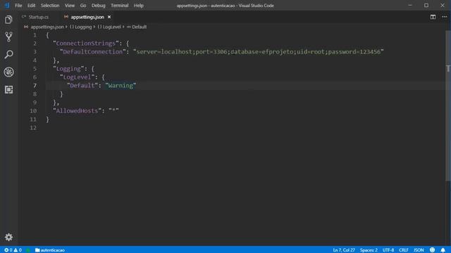 ASP.NET Core Autenticação com Identity - 04 Identity com MySQL смотреть онлайн