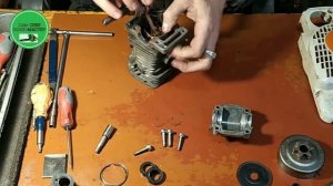 Капитальный ремонт бензопилы "Штиль 180".