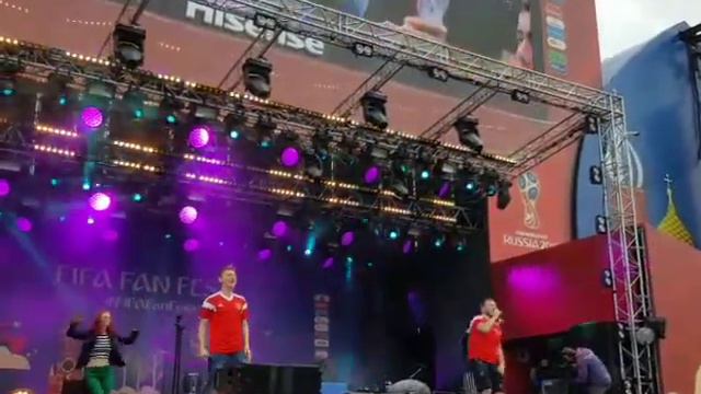 In2Nation - Танцуй (FIFA Fan Fest, Москва, Воробьёвы Горы, 03.07.2018) смотреть онлайн