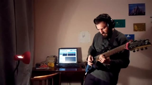 Jam With Guitar Backing Track on Schecter Demon 7 FR смотреть онлайн