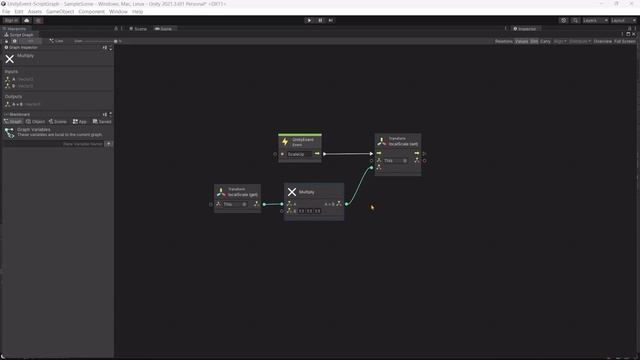 UnityEvent Node | Script Graph | Visual Scripting | Unity Game Engine | @Unity3DSchool смотреть онлайн