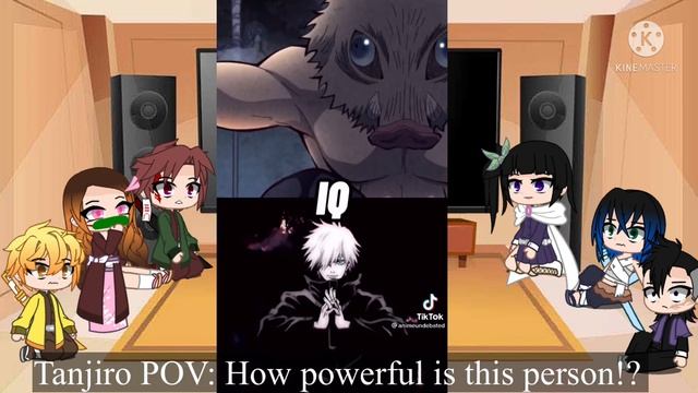 Kamaboko Squad react to Satoru Gojo || JJK || KNY смотреть онлайн