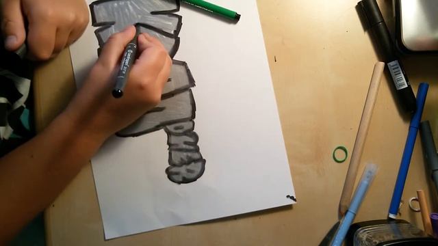 Graffiti sketch koza oner chrome смотреть онлайн