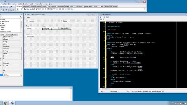 Lazarus 04 - IMC (procedure, functions, if/else, try..except) смотреть онлайн