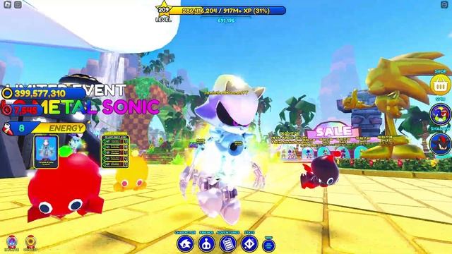 HOLOGRAPHIC METAL SONIC! - Sonic Speed Simulator (Roblox) смотреть онлайн