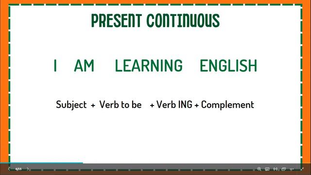 PRE INTERMEDIATE I Class 5 Present continuous смотреть онлайн