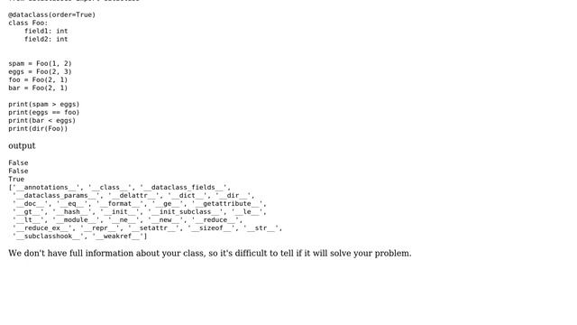 Python: Create __hash__ and comparison functions compactly? (2 Solutions!!) смотреть онлайн