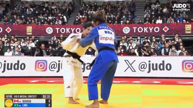 Christa Deguchi vs Jessica Lima. Tokyo Grand Slam 2023 Final. смотреть онлайн
