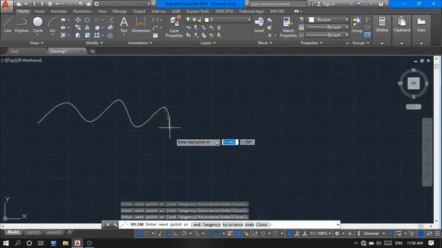 #10 | Polyline, Spline Fit, Spline CV| AutoCAD 2018 Tutorials | CAD/CAM | смотреть онлайн