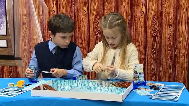 Настольные игры "Чёрная каракатица" и "Колесо обозрения" смотреть онлайн