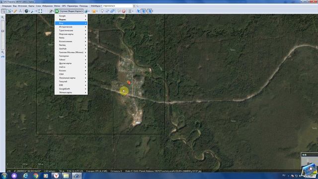 SAS.Планета. - №1. Формирование растра с привязкой. смотреть онлайн