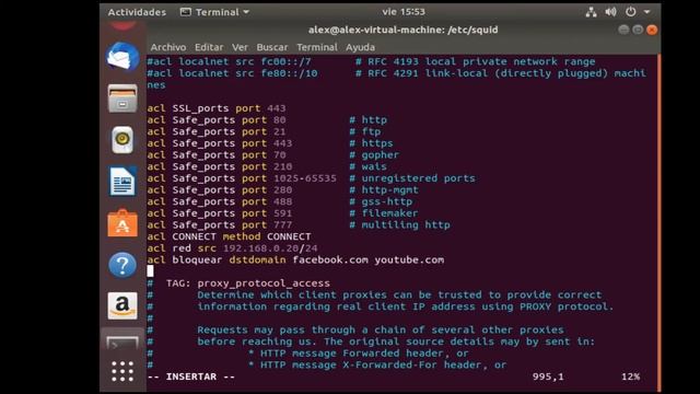 Como instalar y configurar Ubuntu y proxy squid смотреть онлайн