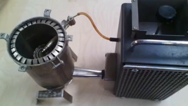 Капельная мульти - топливная горелка. Проект. (клип) смотреть онлайн