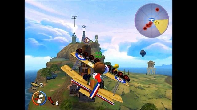 Snoopy Vs. The Red Baron Walkthough Part 1 смотреть онлайн