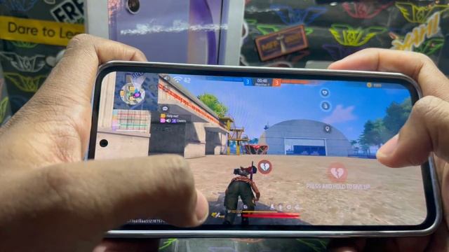 Samsung A54 5G Ram 8GB Gameplay Test Free Fire Max || Handcam || Exynos 1380 (5nm) || Li-Po 5000 mA смотреть онлайн