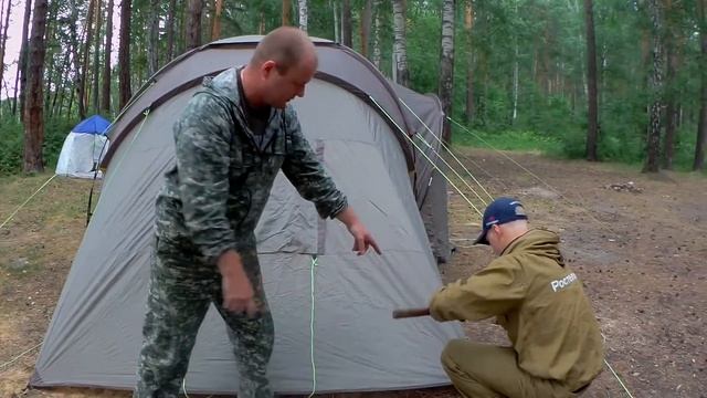 СБОРКА ПАЛАТКИ Nordway Dalen 6!!! смотреть онлайн