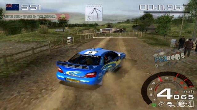 WRC: Rally Evolved - Gameplay Moments PS2 HD смотреть онлайн