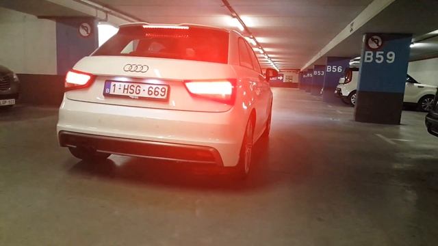 Audi A1 S-line S-Tronic 1.4l TFSI 185cv - Exhaust sound stock смотреть онлайн