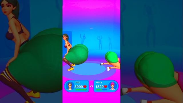 Twerk Race 3D - Gameplay Walkthrough All Levels (Android iOS) смотреть онлайн