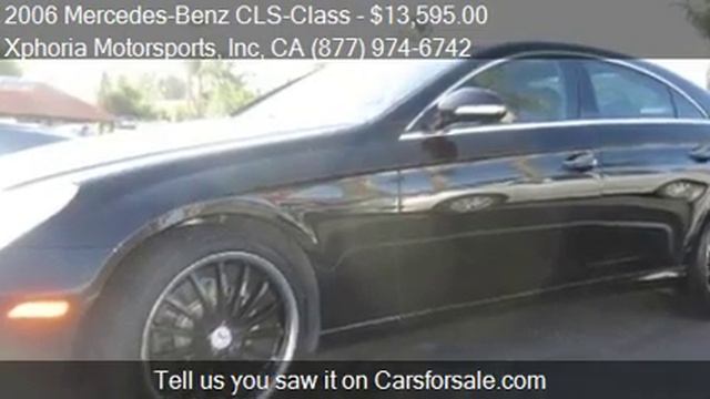 2006 Mercedes-Benz CLS-Class for sale in Canyon Lake, CA 925 смотреть онлайн