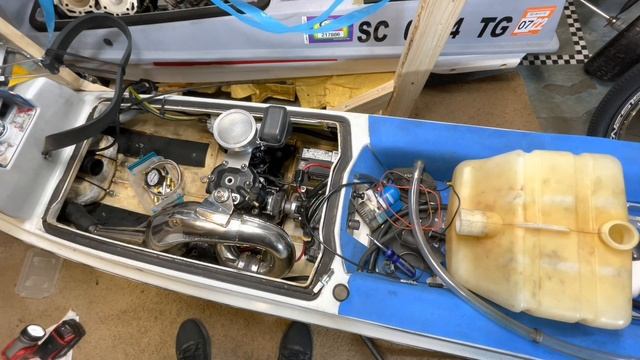 (P9) vintage JS300 started, Carbon fiber handle bar! Billet Finger throttle. complete & ready to ri смотреть онлайн