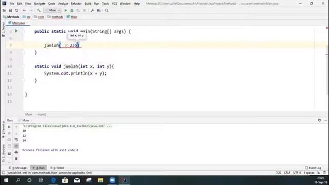 Tutorial Pemrograman Java 11 - Method Void dan Return Value смотреть онлайн
