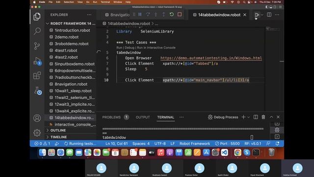 Robot framework with python lecture 6 | Robot framework in Marathi | смотреть онлайн