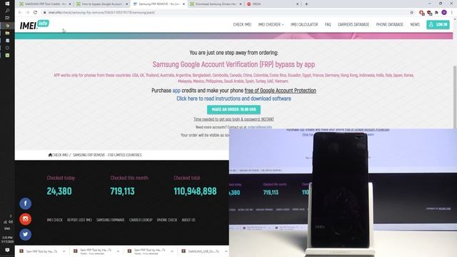SAMSUNG UNLOCK FRP Tool | Bypass Google Verification | Remove FRP in All Samsung Models смотреть онлайн