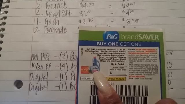 Dollar General Saturday 11/5/16 Breakdown #1 $5 off $25 смотреть онлайн