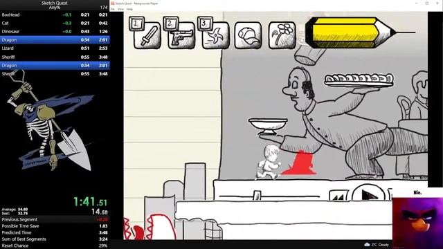 Sketch Quest in 3:36 смотреть онлайн