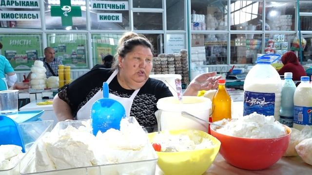 Сүт азыктарынын баалары Аламедин базарда смотреть онлайн