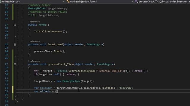 C# Write and read process memory смотреть онлайн