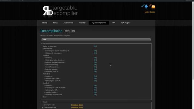 Декомпилятор от Avast. смотреть онлайн