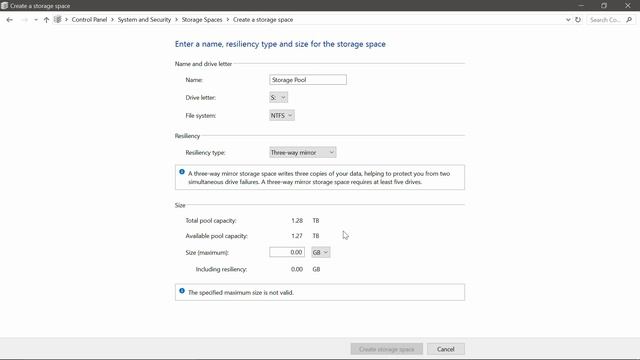 How To Create a Storage Pool - (Storage Spaces Windows 10) смотреть онлайн