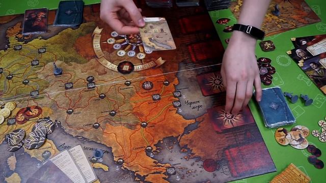 Настольная игра "Ярость Дракулы" - краткий обзор от магазина Wheelko смотреть онлайн