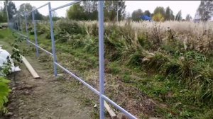 Каркас для забора(из профильной трубы) и сварка калитки своими руками