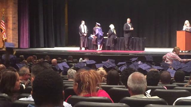 Tiffany's Graduation with a heckler смотреть онлайн