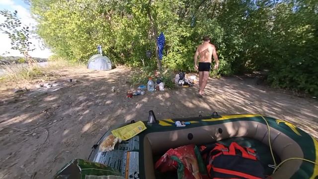 День2: Избавились от машины. Сплав по реке Дон (город Серафимович) смотреть онлайн