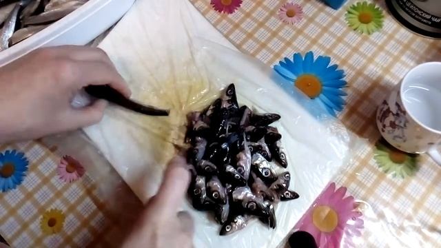 Кулинарный VLOG - Корюшка пряного посола // Корюшка жареная смотреть онлайн