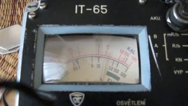 Measuring Strontium 90 with IT-65 Geiger counter