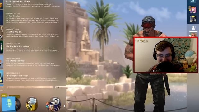 I joined a CSGO TEAM while CHEATING.. смотреть онлайн