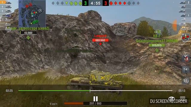 Мастер на КВ-1С(WOT BLITZ) смотреть онлайн