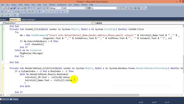 Add Update Delete Data To Database Sql Server 2008 смотреть онлайн