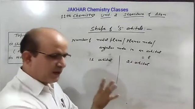JAKHAR Chemistry Classes 11th Class Shape of orbitals , Node & Planar node Lect.9 смотреть онлайн