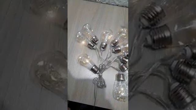 Гирлянда лампы ретро теплый свет 3м смотреть онлайн