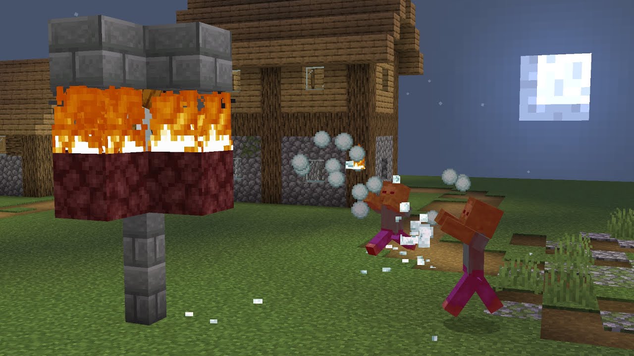 КАК ЗАЩИТИТЬ СВОЮ ДЕРЕВНЮ В МАЙНКРАФТЕ! смотреть онлайн