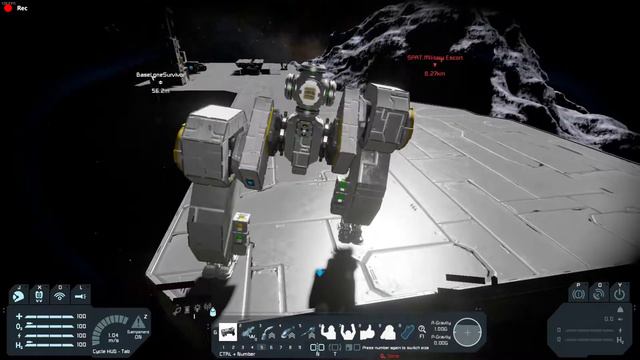 Trying to build a Mech and failing miserably | Space Engineers смотреть онлайн