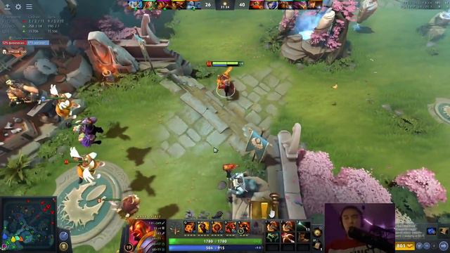 Серега Пират показывает Эмбера через 2 БФа - 50 минут АФК? / 3к ММР смотреть онлайн